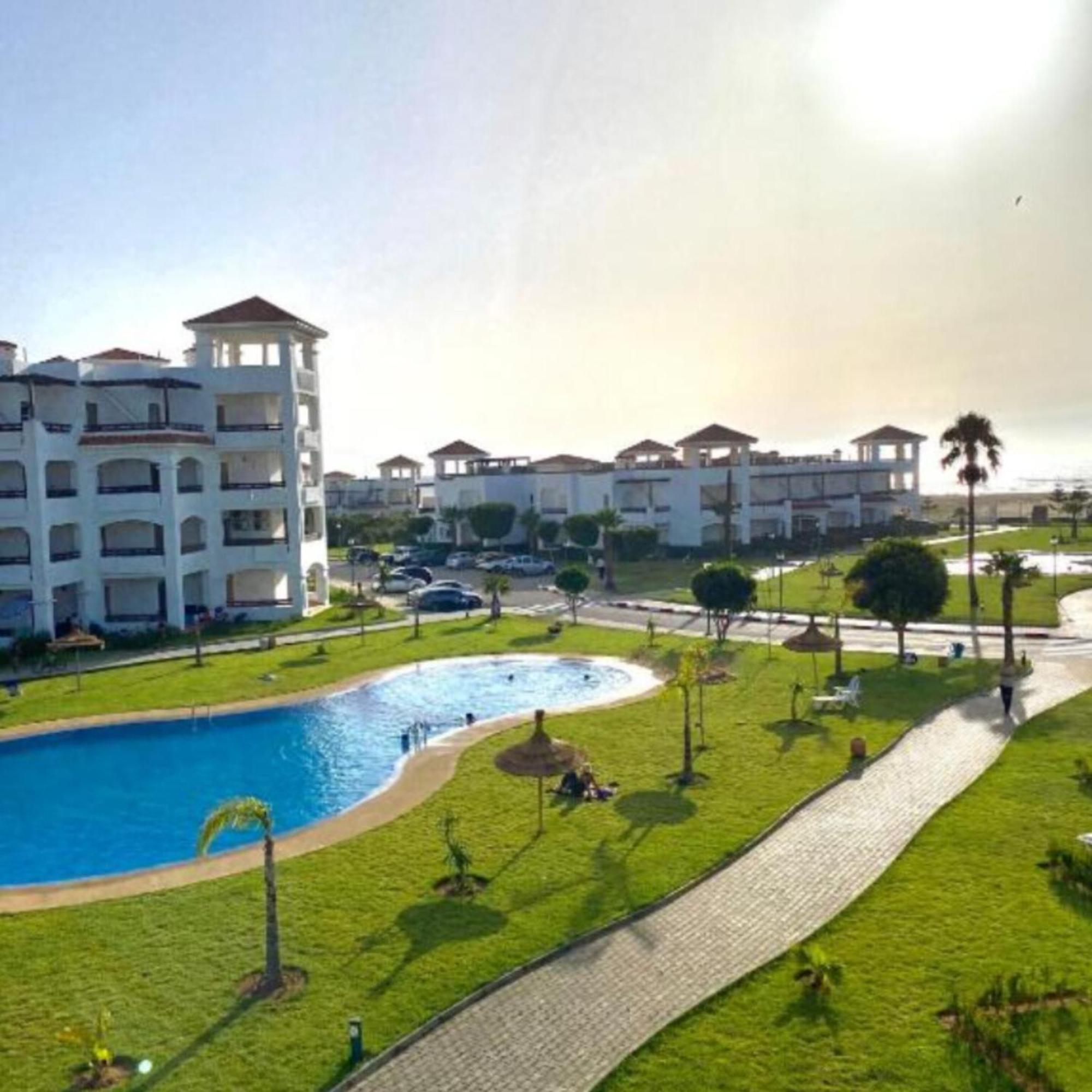 Seaside Poolside Apartment Asilah Exterior foto